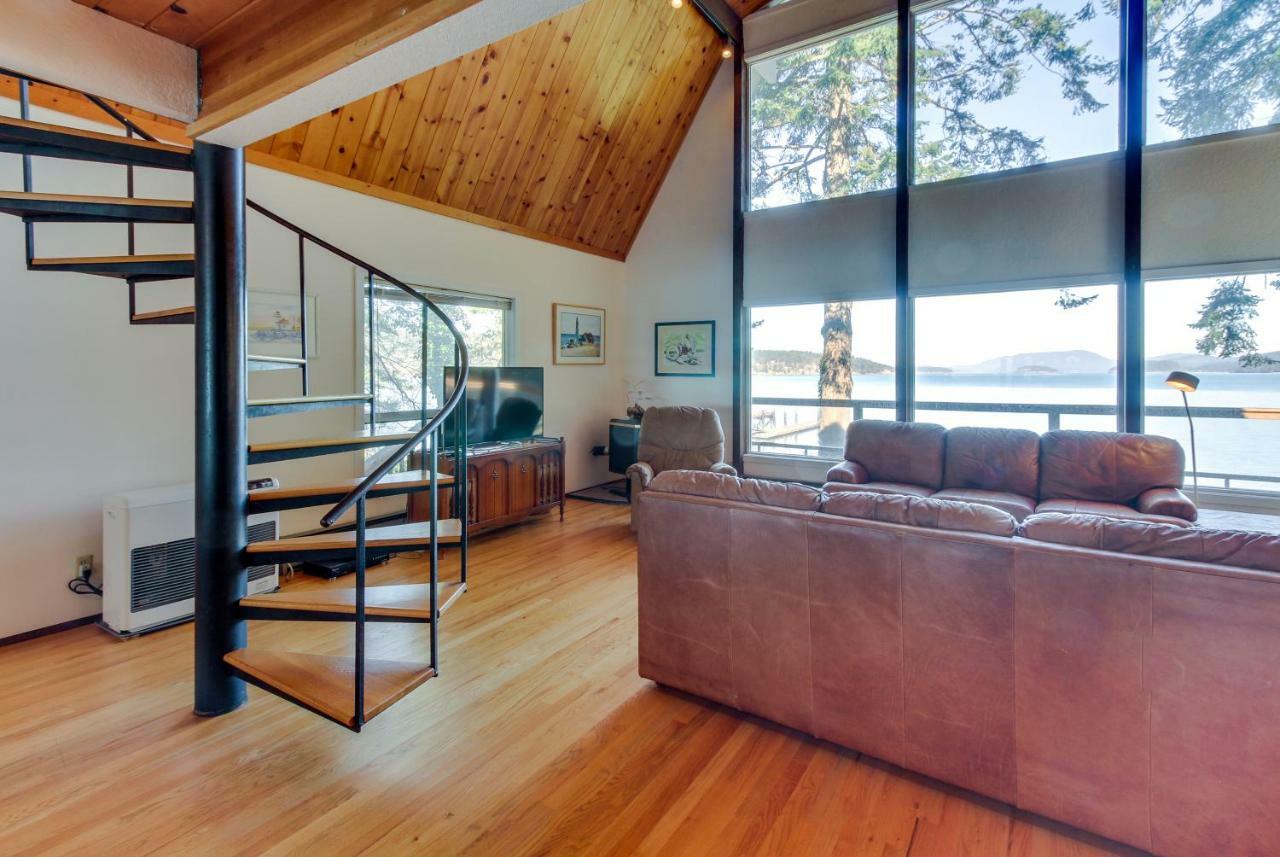 Lopez Island Hunter Bay Waterfront Home Экстерьер фото